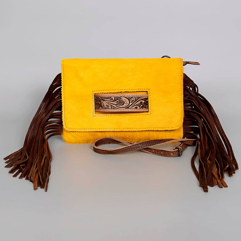 ADBG501 Clutch Hair On Genuine Western Leather Women Bag