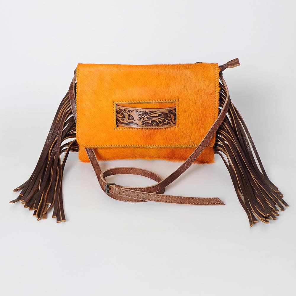 ADBG501 Clutch Hair On Genuine Western Leather Women Bag