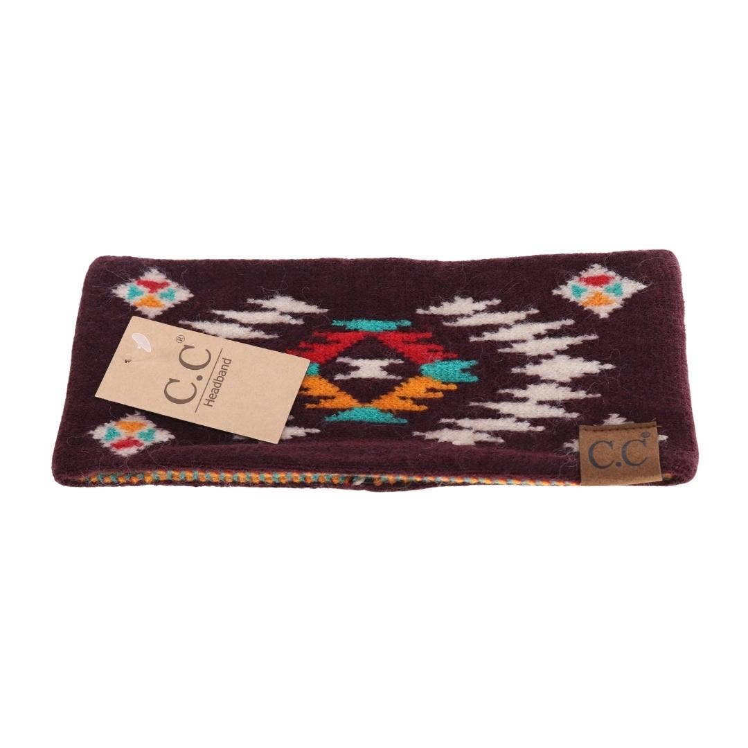 Aztec Patterned Women's Fashion Headband